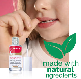 MAVALA Stop Nail Polish applied on nails