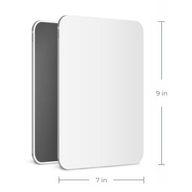 Mavoro 7x9 Magnetic Locker Mirror attached to a school locker