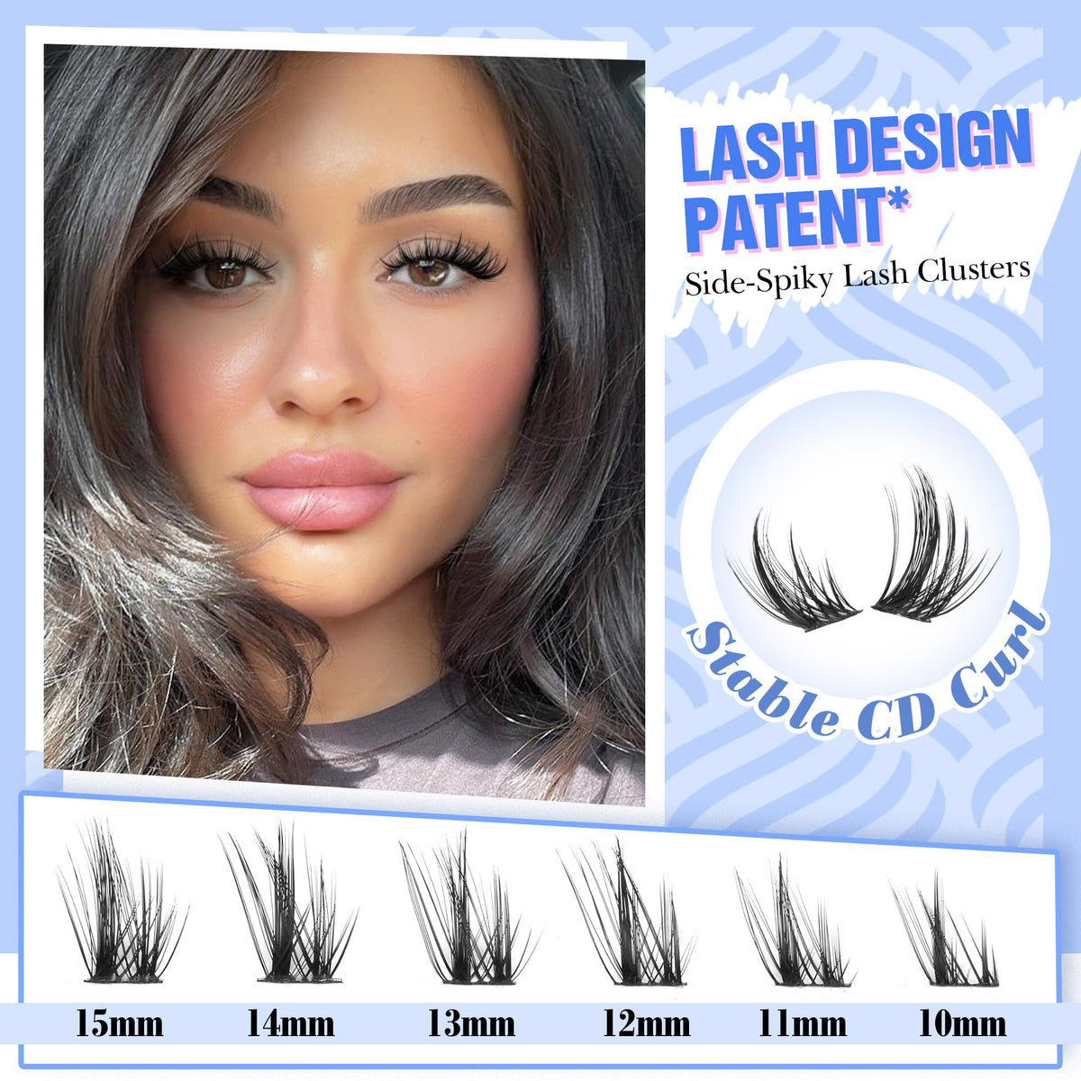 Mavphnee 2-in-1 bond and seal lash glue included in the kit