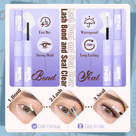 Mavphnee brown lashes displayed with natural makeup look