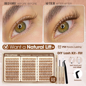 Mavphnee lash bond and seal for secure application