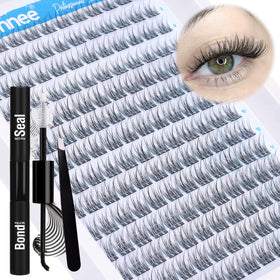 Mavphnee lash extension tools with lashes and adhesive