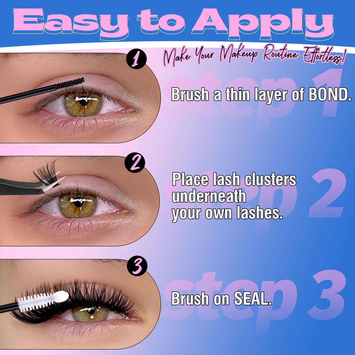 Mavphnee lash remover applicator brush close-up