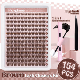Mavphnee lash tweezers included in the kit