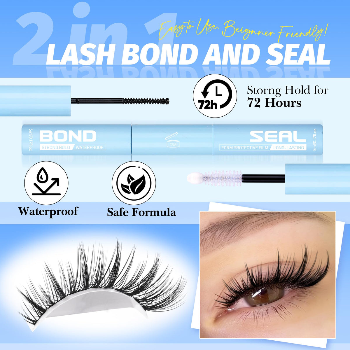Mavphnee precision tweezers for lash application
