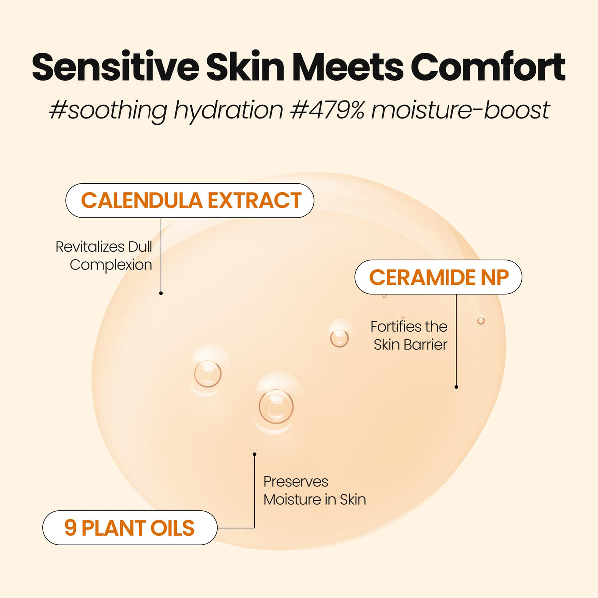 MAXCLINIC K Beauty Calendula Biome Oil To Foam Cleanser packaging