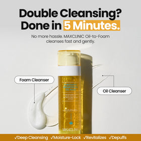 MAXCLINIC K Beauty PuriteaToc Oil To Foam Cleanser back view