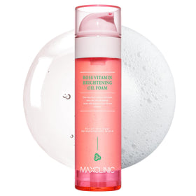 MAXCLINIC Rose Vitamin Oil To Foam Cleanser front view