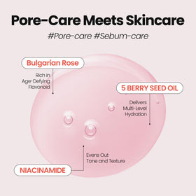 MAXCLINIC Rose Vitamin Oil To Foam Cleanser in bathroom setting