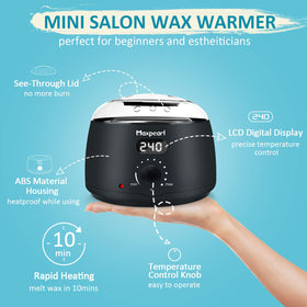 Maxpearl Digital Waxing Kit showing nose wax sticks