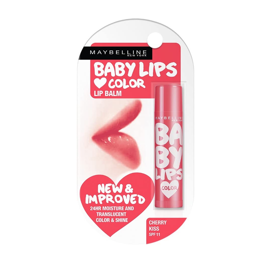 MAYBELLINE Baby Lips Color Lip Balm Cherry Kiss front view