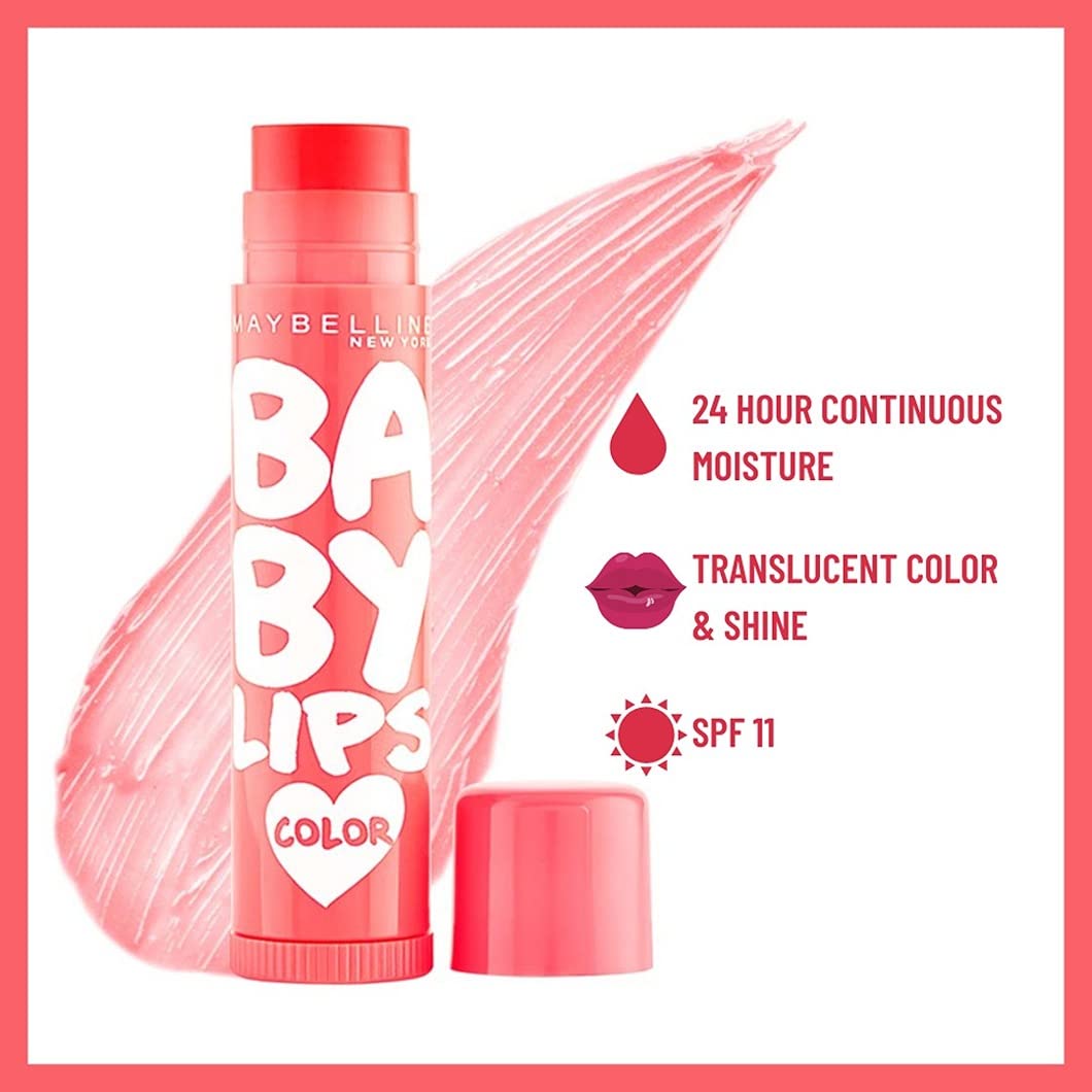 MAYBELLINE Baby Lips Color Lip Balm Cherry Kiss packaging