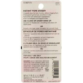 MAYBELLINE Baby Skin Instant Pore Eraser Primer texture on hand