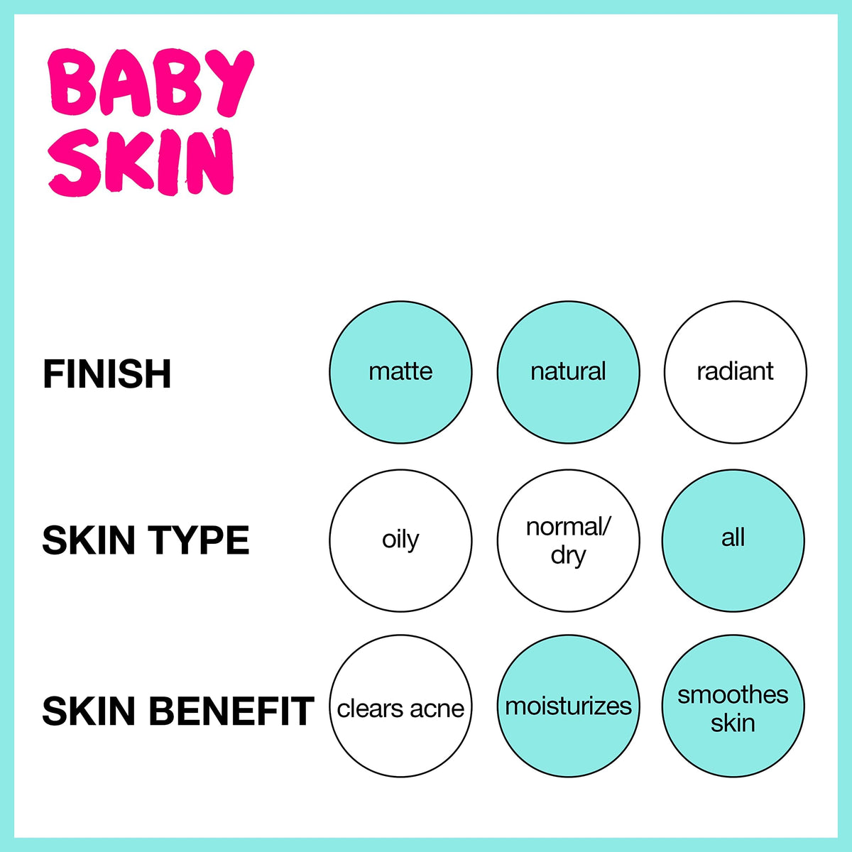 MAYBELLINE Baby Skin Instant Pore Eraser Primer with makeup products
