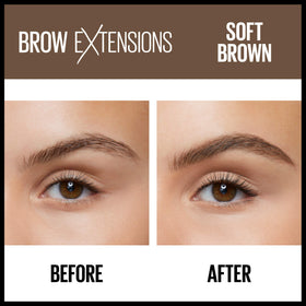 MAYBELLINE Brow Extensions Fiber Pomade Crayon packaging