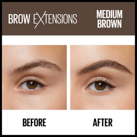 MAYBELLINE Brow Extensions Fiber Pomade Crayon packaging