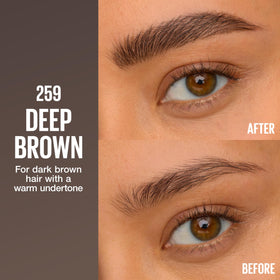 MAYBELLINE Brow Inserts Eyebrow Pen back view showing ingredients