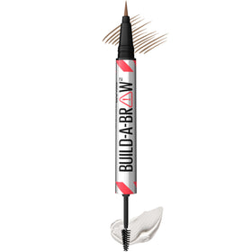 MAYBELLINE Build-A-Brow 2-in-1 Brow Pen and Gel in Soft Brown front view