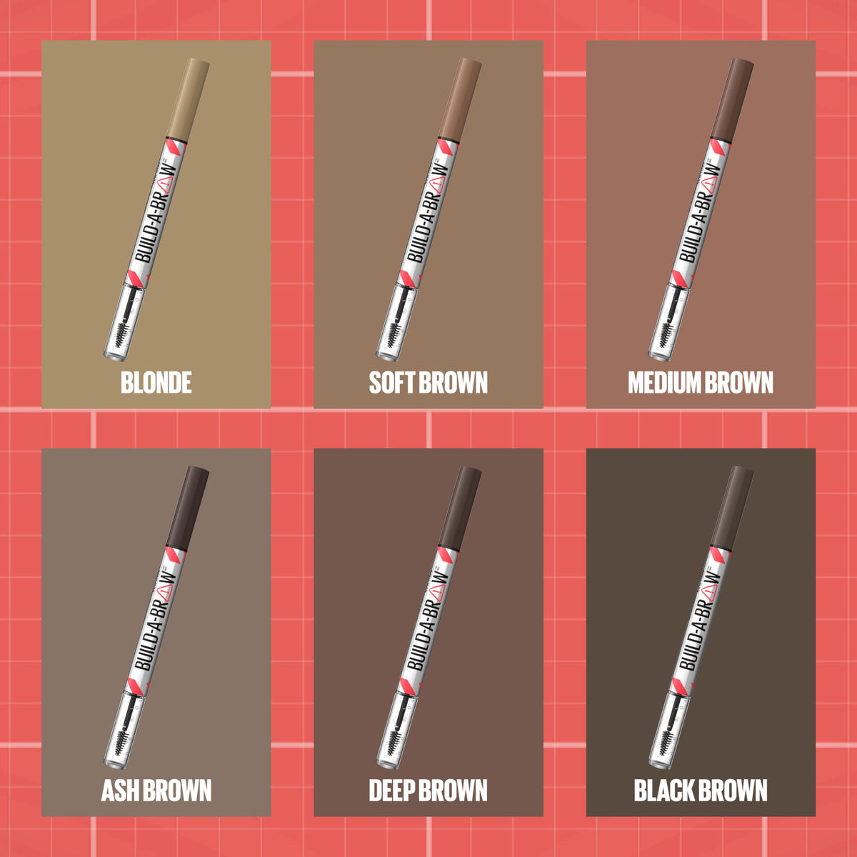 MAYBELLINE Build-A-Brow in use on model