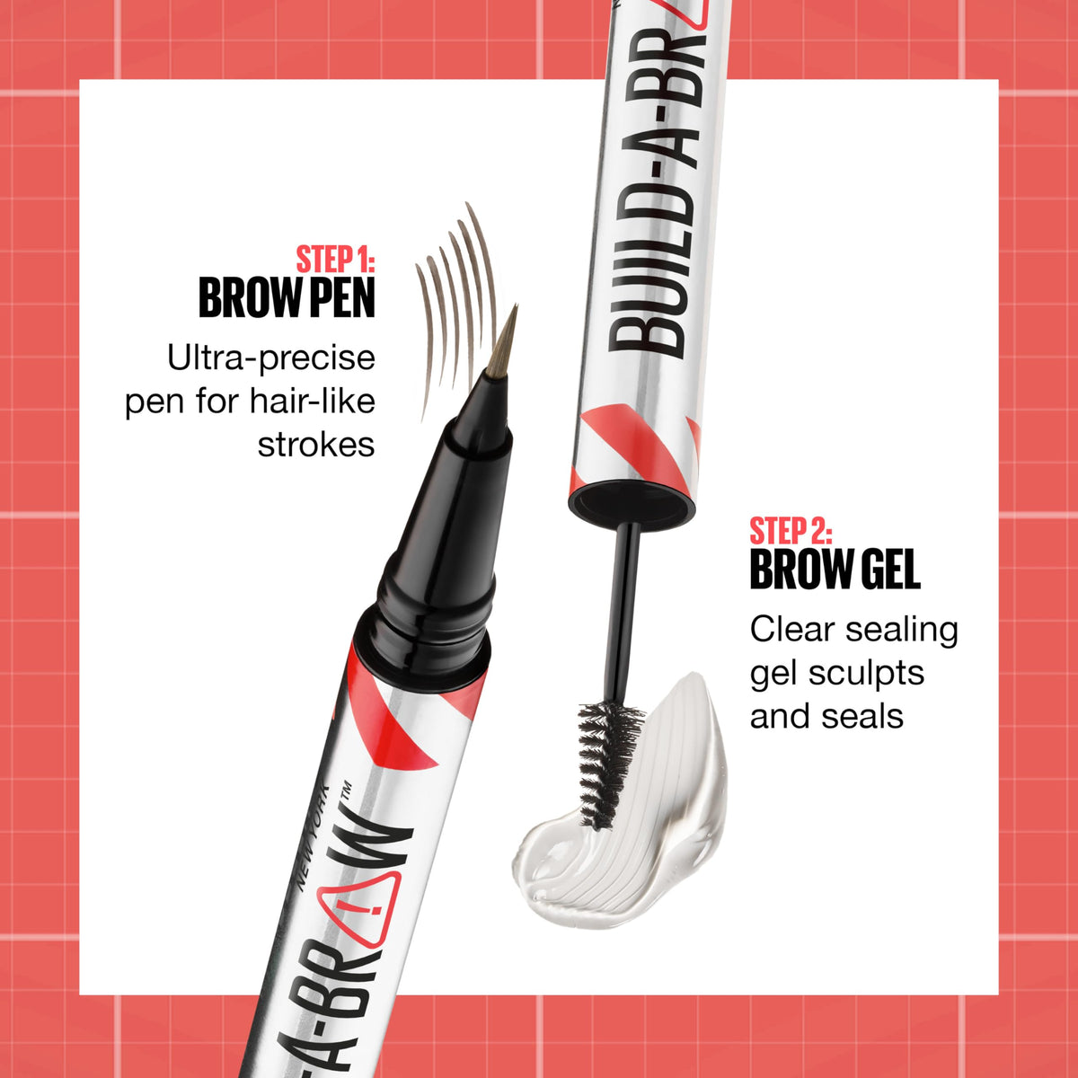 MAYBELLINE Build-A-Brow pen tip close-up