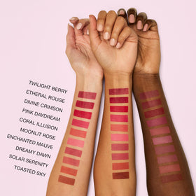 MAYBELLINE Cloudtopia Blush Mousse Moonlit Rose shade comparison