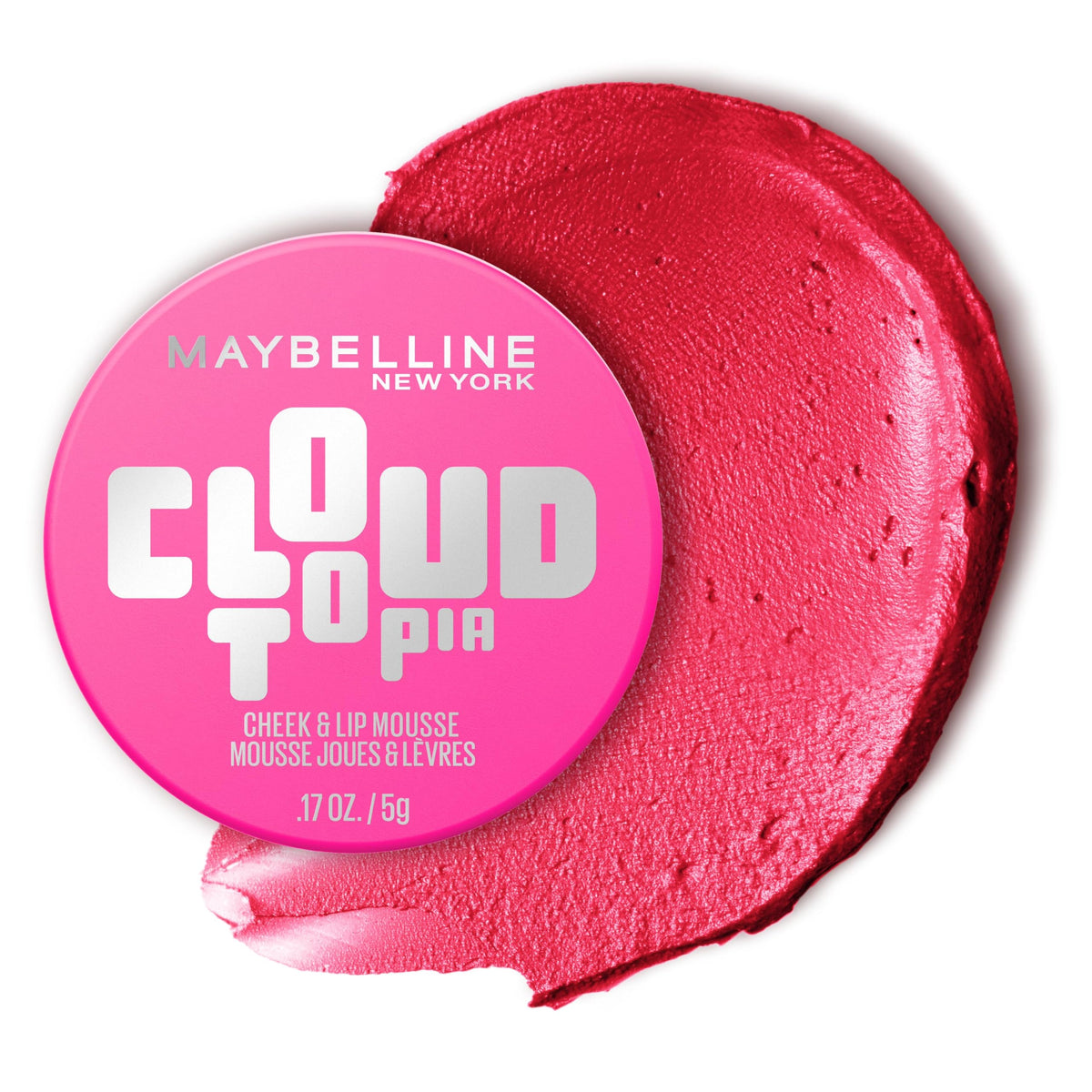 MAYBELLINE Cloudtopia Blush Mousse Pink Daydream front view