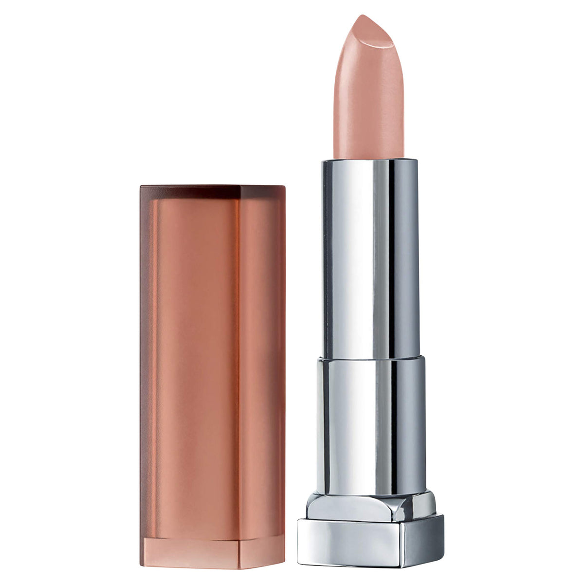 MAYBELLINE Color Sensational Inti-Matte Nudes Lipstick, Purely Nude front view
