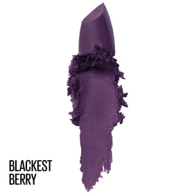 MAYBELLINE Color Sensational Lipstick Blackest Berry packaging