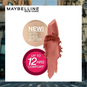 MAYBELLINE Color Sensational Lipstick Clay Crush swatch on skin