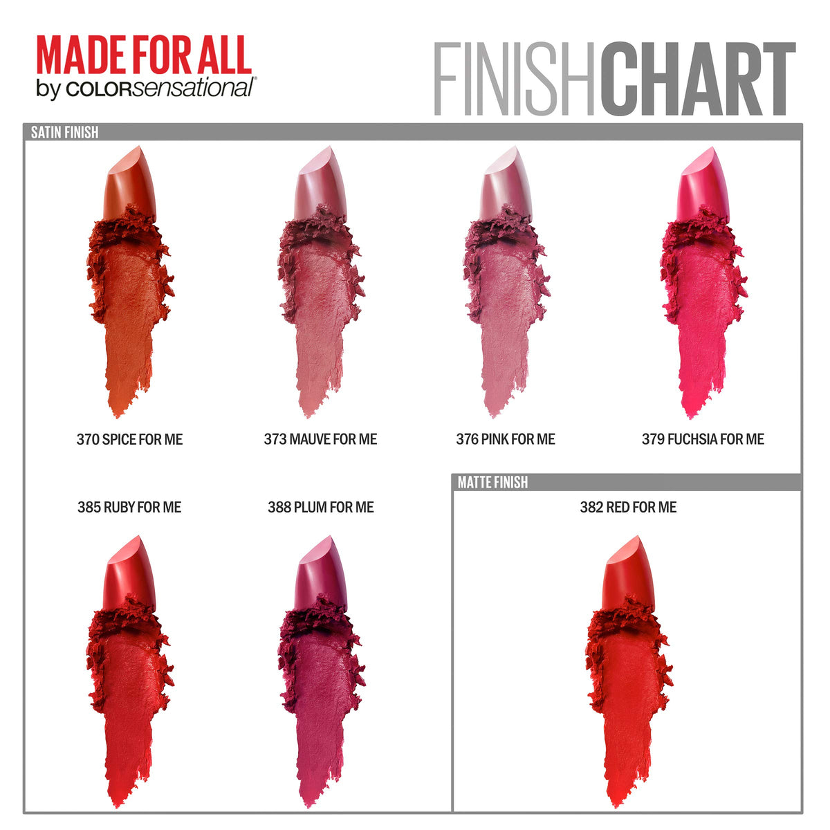 MAYBELLINE Color Sensational Lipstick Fuchsia For Me in a makeup bag
