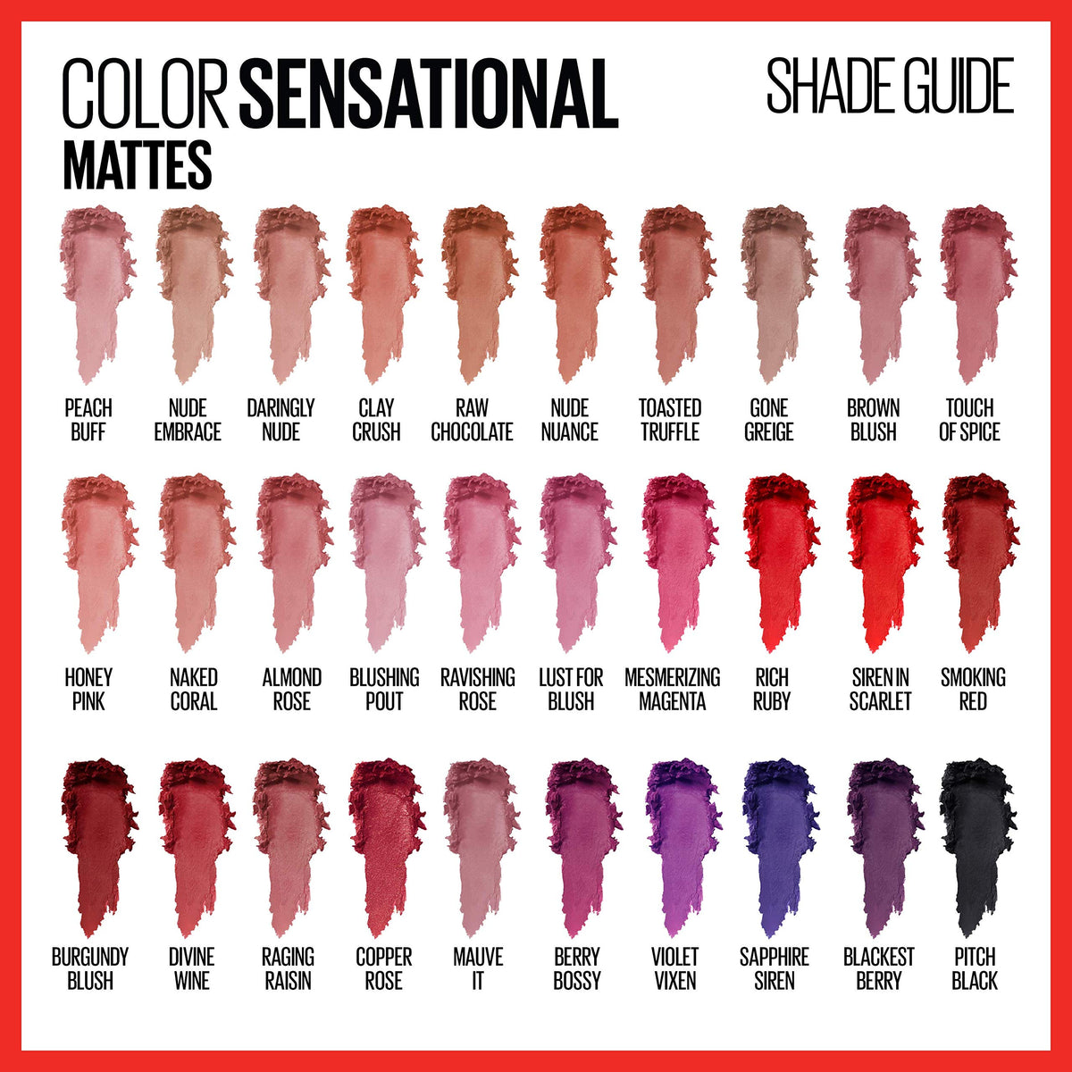 MAYBELLINE Color Sensational Lipstick Ravishing Rose applied on lips