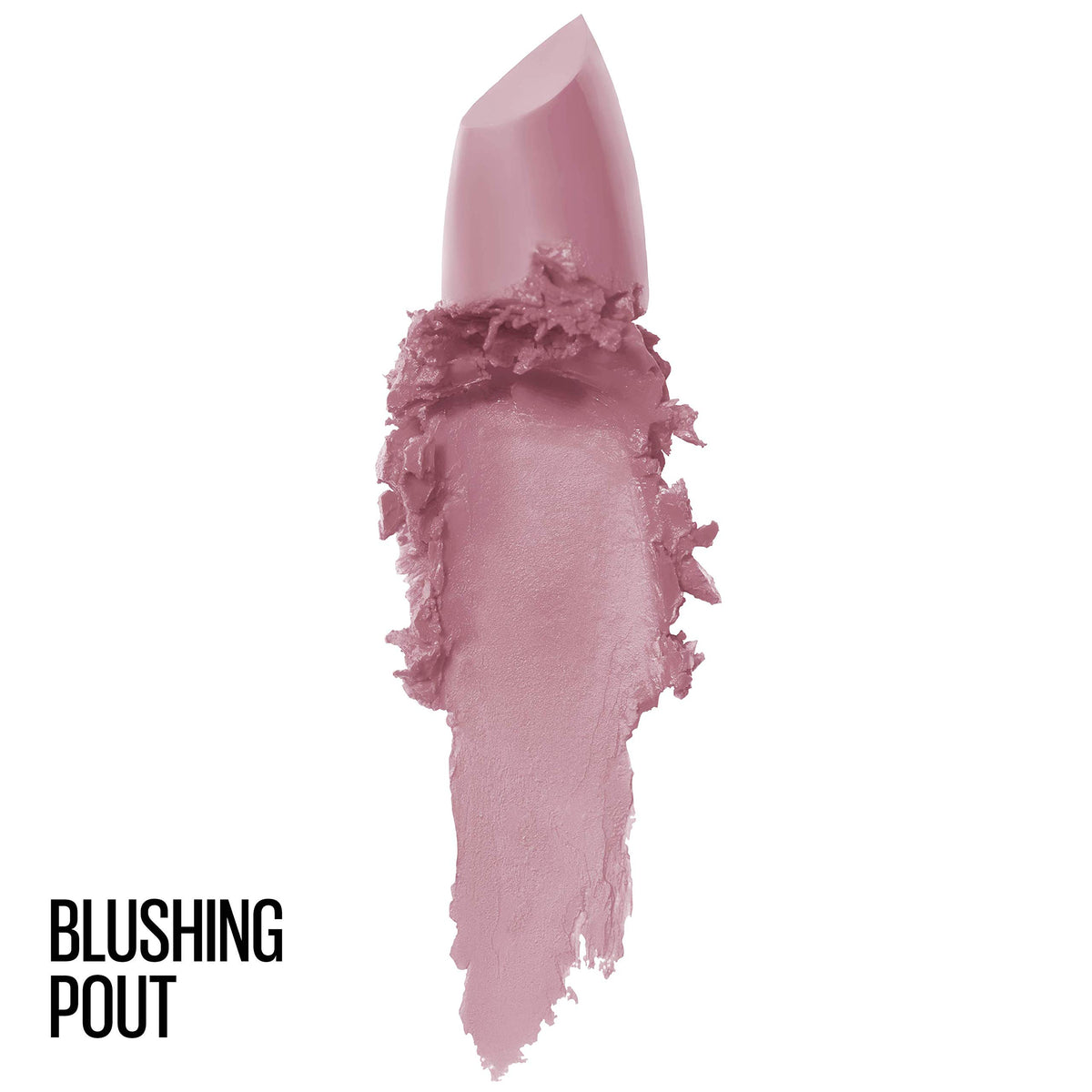 MAYBELLINE Color Sensational Lipstick side view showing matte finish