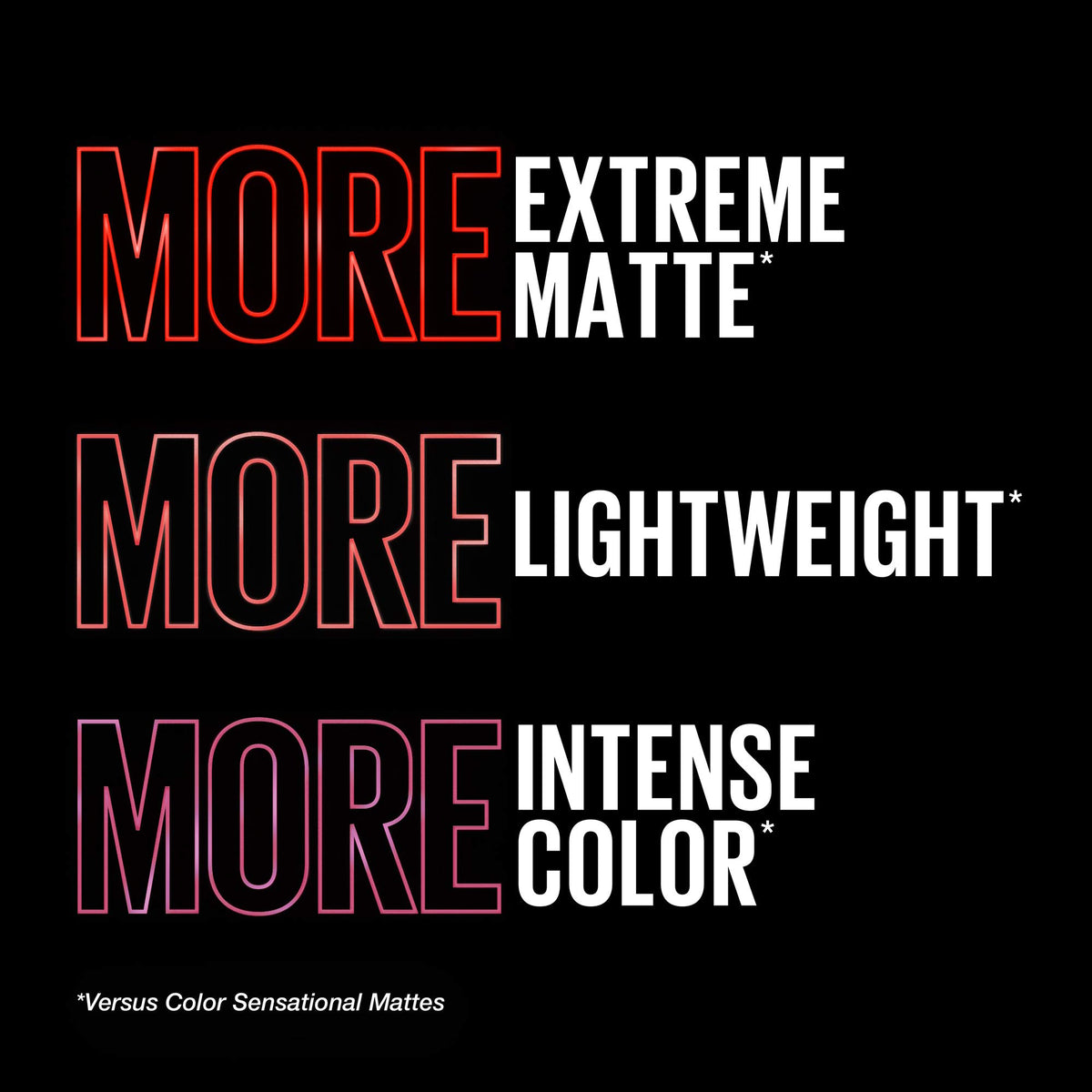 MAYBELLINE Color Sensational Ultimatte Matte Lipstick applied on model