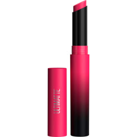 MAYBELLINE Color Sensational Ultimatte Matte Lipstick in More Magenta front view