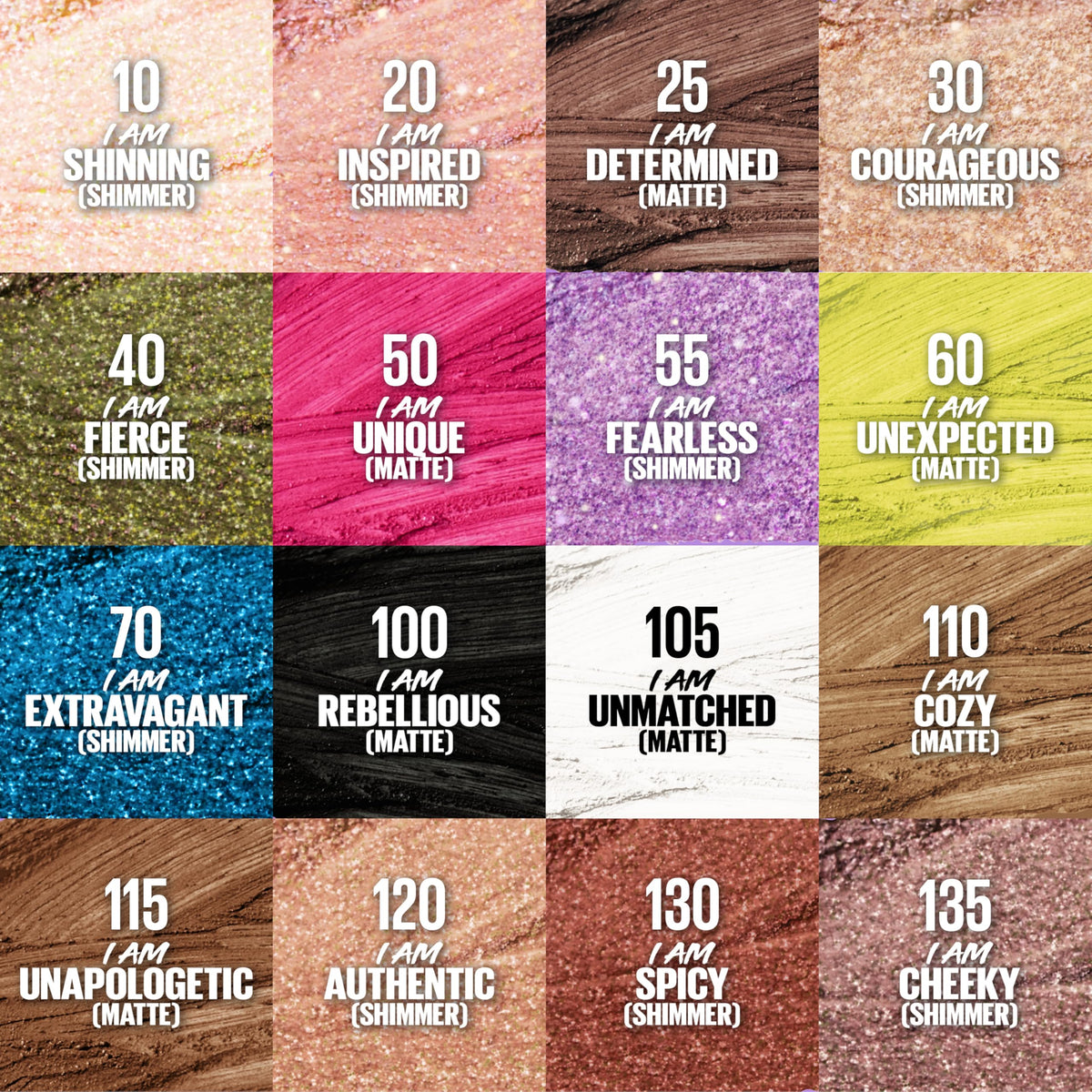 MAYBELLINE Color Tattoo Eye Shadow Stix Matte Cool Brown close-up