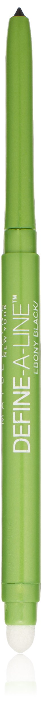 MAYBELLINE Define-A-Line Eyeliner Ebony Black front view