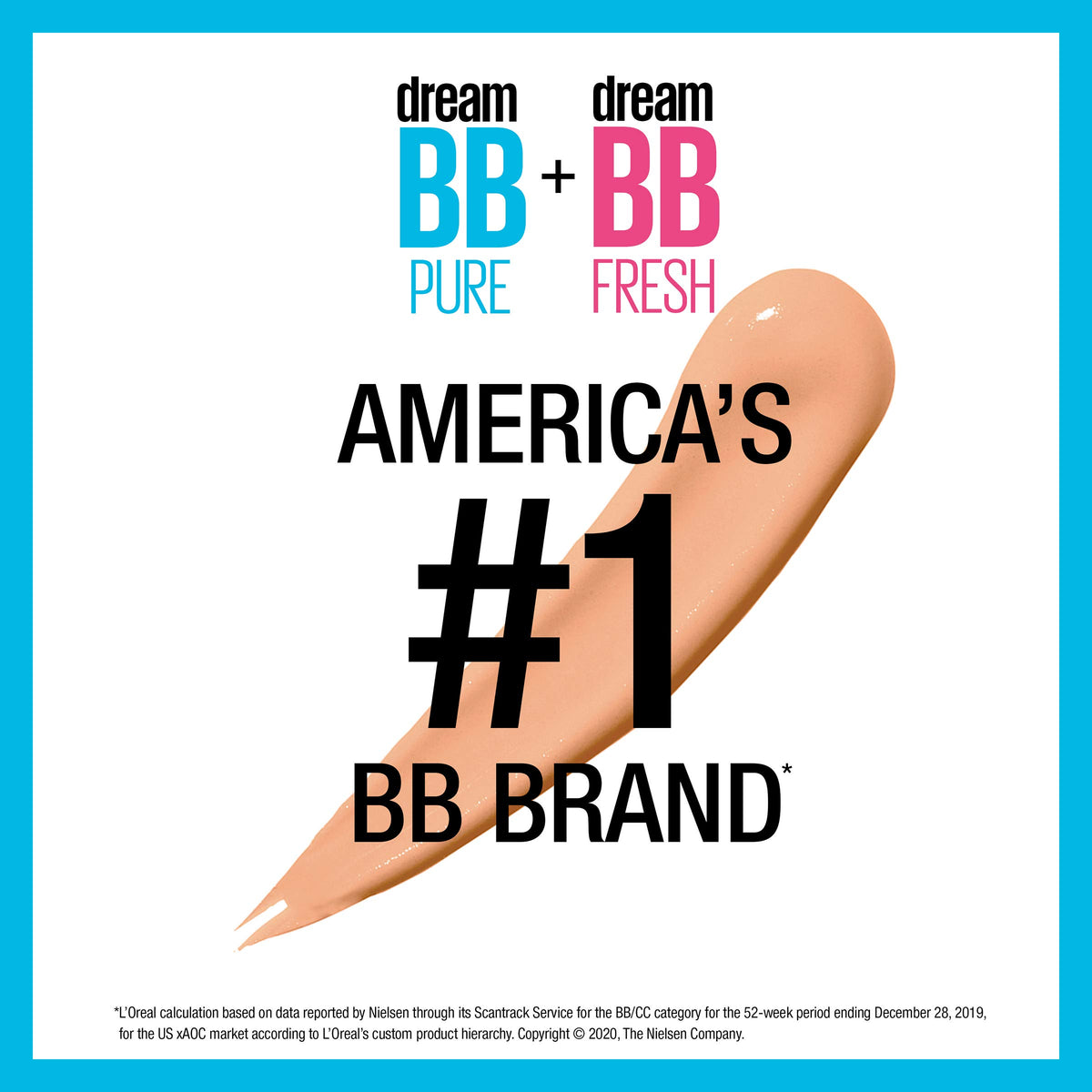 MAYBELLINE Dream Pure BB Cream 60g packaging
