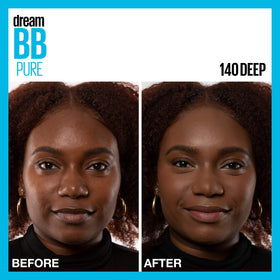 MAYBELLINE Dream Pure BB Cream Deep application on model
