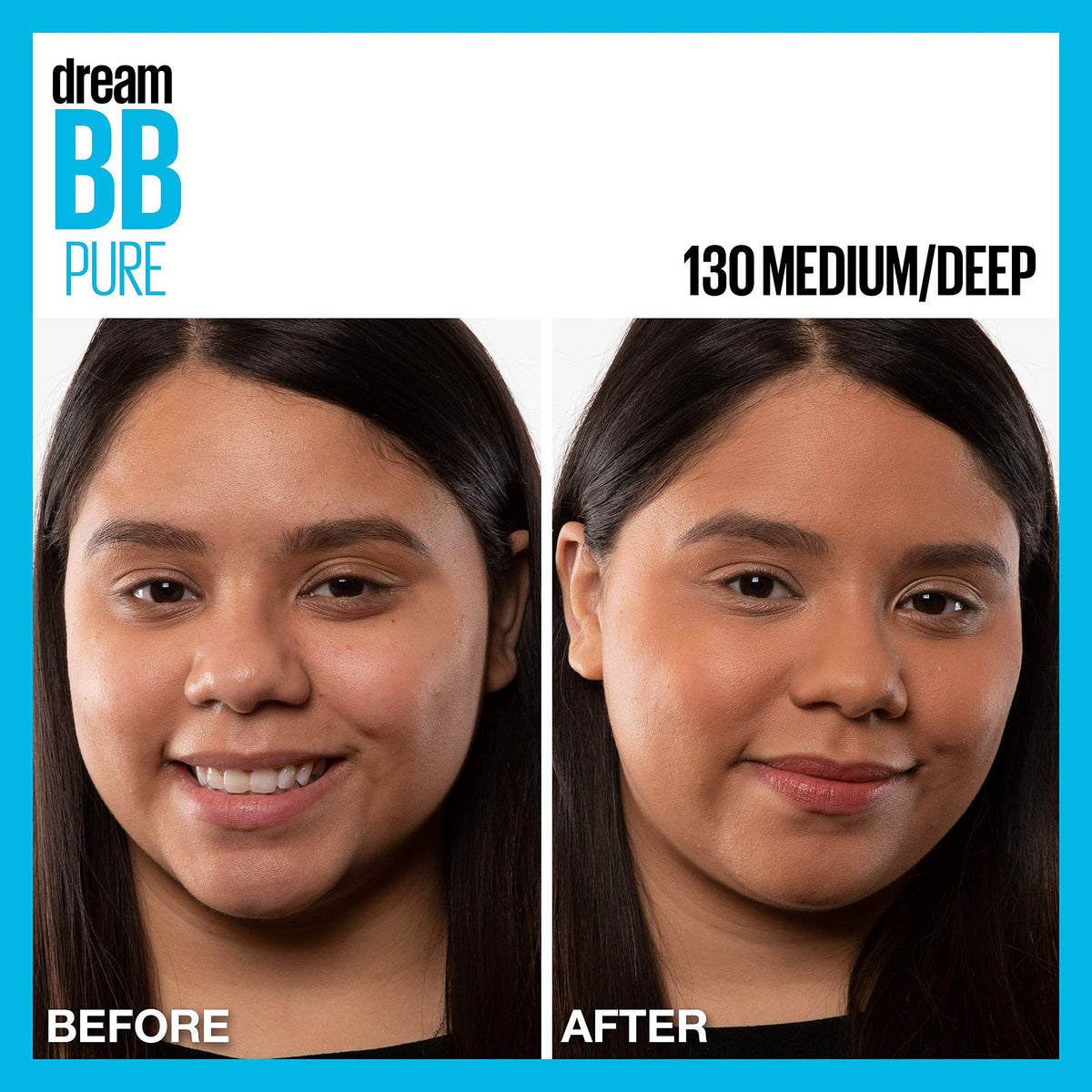 MAYBELLINE Dream Pure BB Cream in medium/deep shade