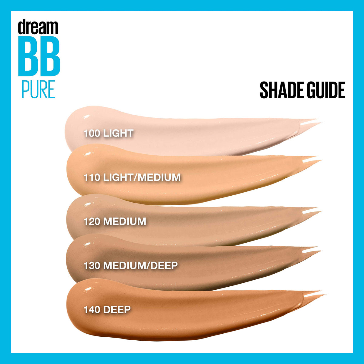 MAYBELLINE Dream Pure BB Cream tube with product details