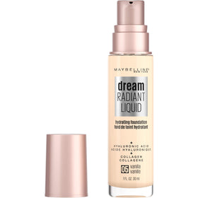 MAYBELLINE Dream Radiant Liquid Foundation 1 Fl Oz Vanilla front view