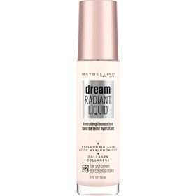MAYBELLINE Dream Radiant Liquid Foundation Fair Porcelain back view