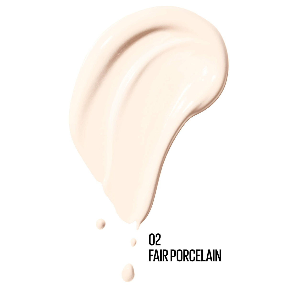 MAYBELLINE Dream Radiant Liquid Foundation Fair Porcelain side view