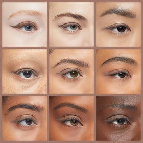 MAYBELLINE Expert Wear Twin Brow & Eye Pencils on a makeup vanity
