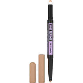 MAYBELLINE Express Brow 2-in-1 Pencil and Powder in Light Blonde, front view