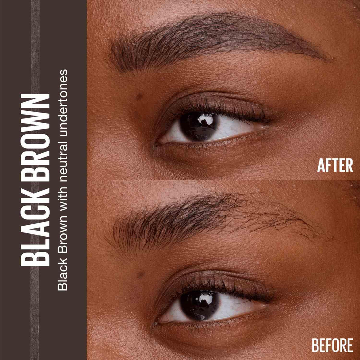 MAYBELLINE Express Brow Ultra Slim Pencil, Black Brown, precision tip close-up