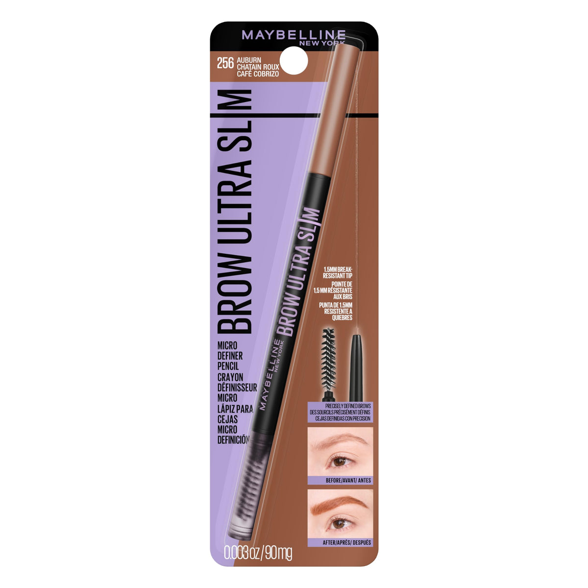 MAYBELLINE Express Brow Ultra Slim Pencil in Auburn front view