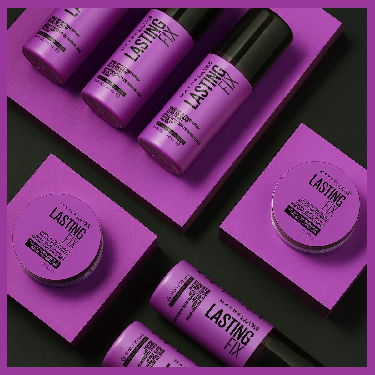MAYBELLINE Facestudio Lasting Fix Makeup Setting Spray lifestyle scene