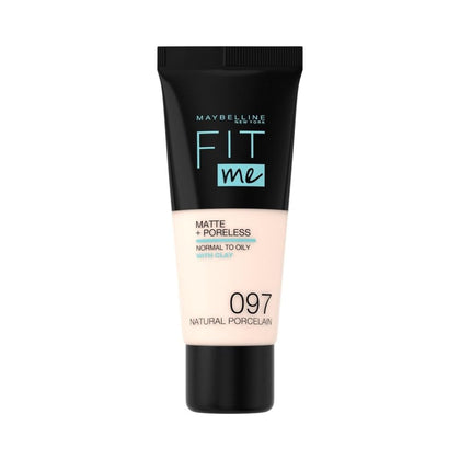 MAYBELLINE Fit Me Foundation 30ml front view Natural Porcelain