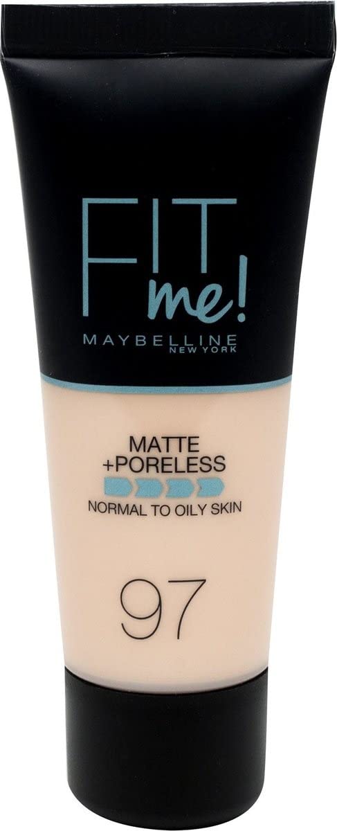 MAYBELLINE Fit Me Foundation 30ml side view showing packaging